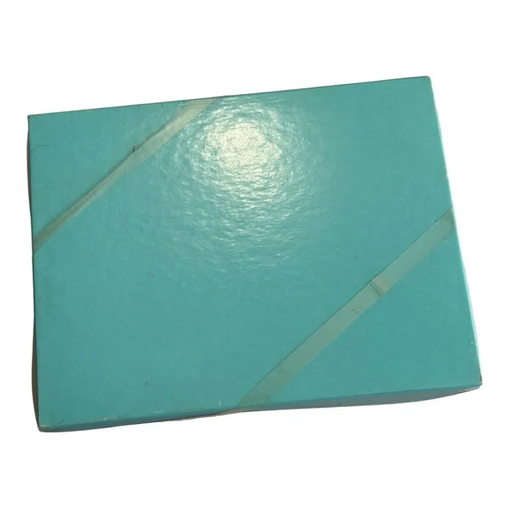 Tiffany & Co Blank Notecard Greeting card floral‎ border 12 cards & envelopes